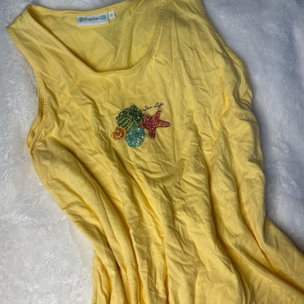 Midi Yellow Beach Cover Up